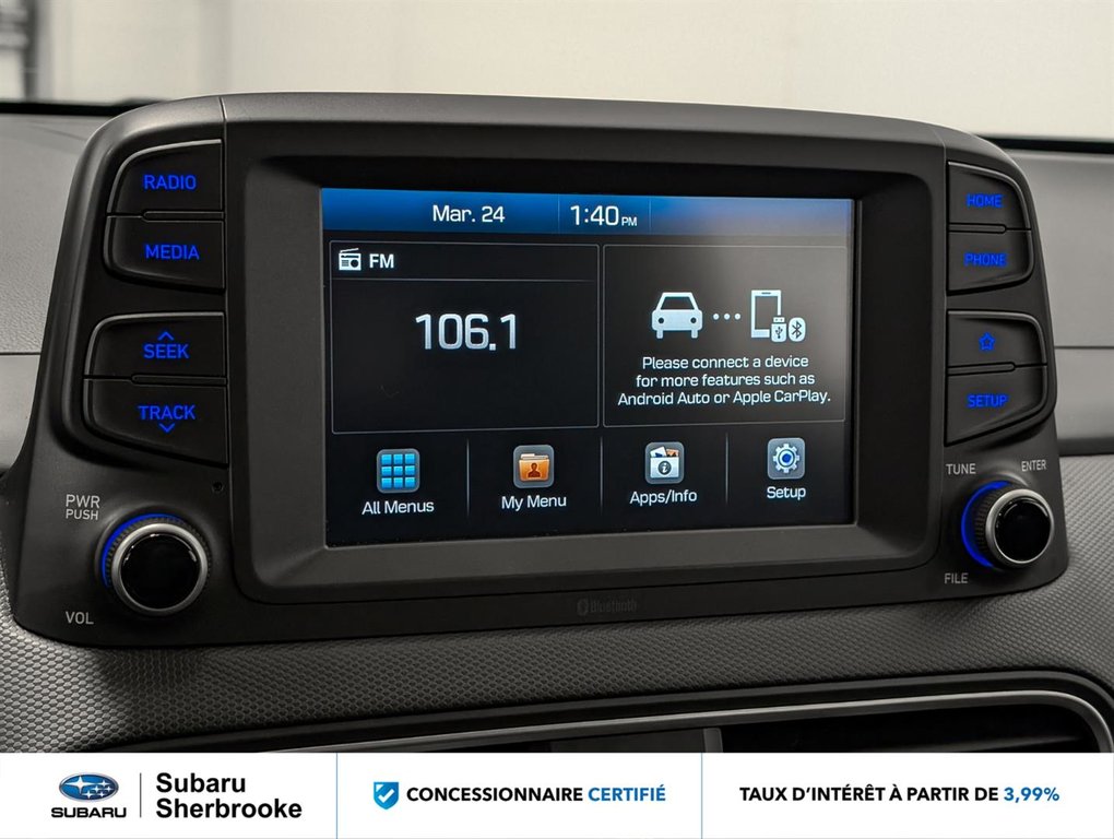 2019 Hyundai Kona 2.0L Preferred AWD in Sherbrooke, Quebec - 11 - w1024h768px