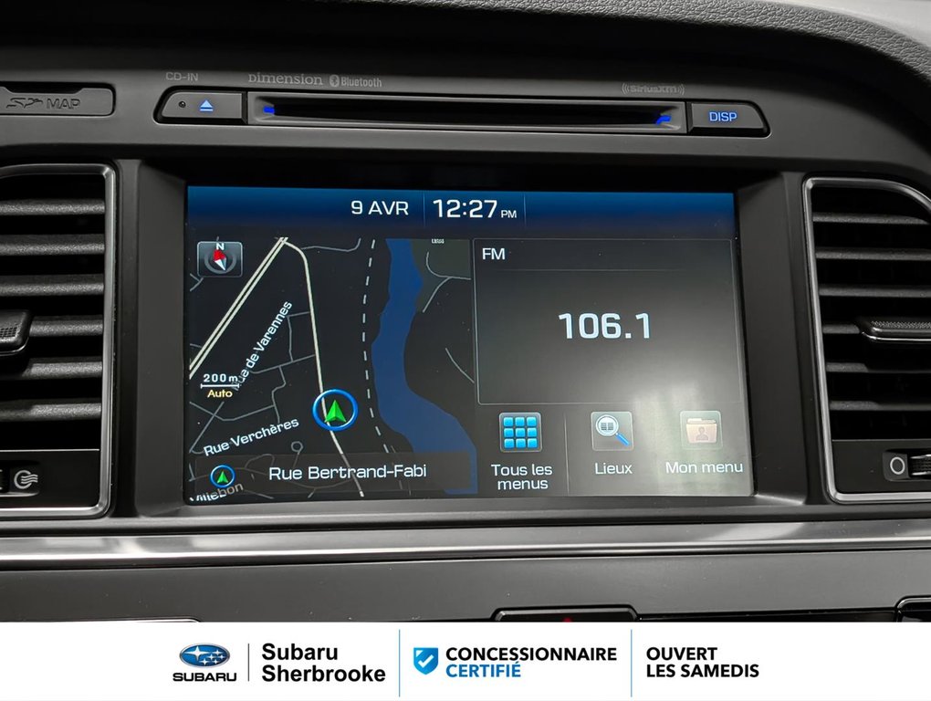 Hyundai Sonata 2.4L Auto Sport Tech 2016 à Sherbrooke, Québec - 11 - w1024h768px