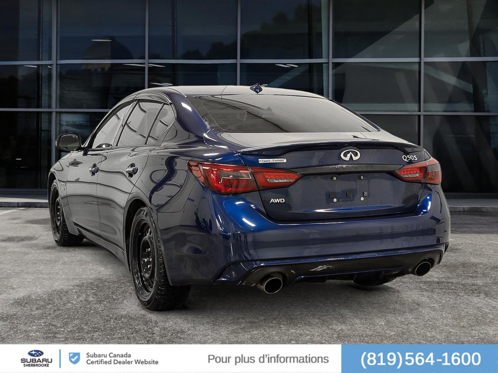 Infiniti Q50 3.0t AWD 2018 à Sherbrooke, Québec - 4 - w1024h768px
