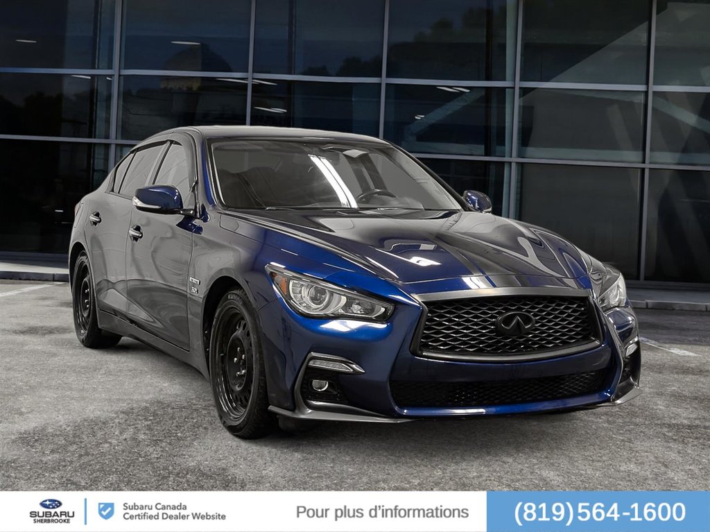 Infiniti Q50 3.0t AWD 2018 à Sherbrooke, Québec - 3 - w1024h768px