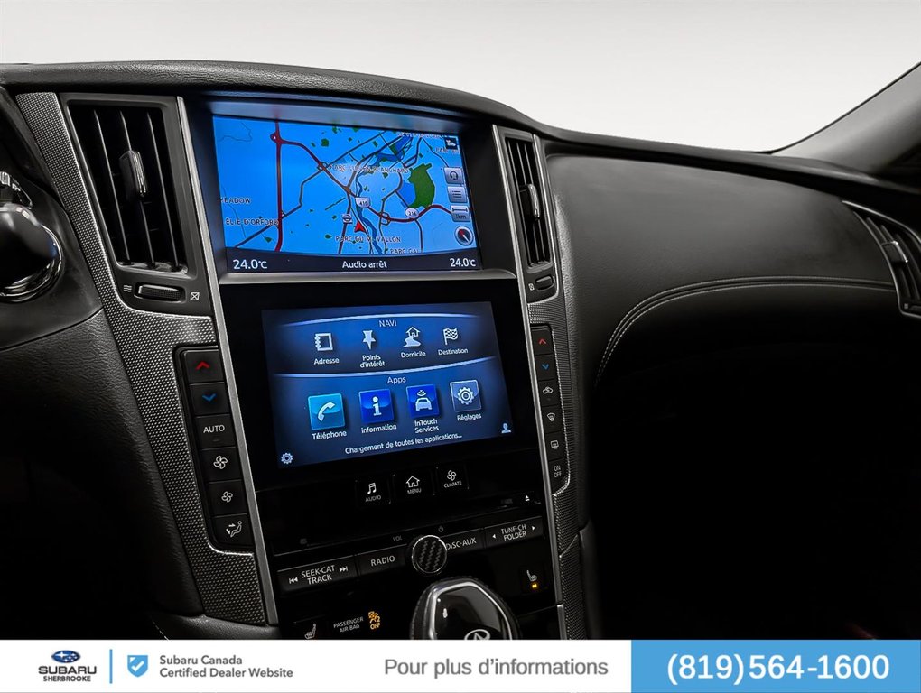 Infiniti Q50 3.0t AWD 2018 à Sherbrooke, Québec - 9 - w1024h768px