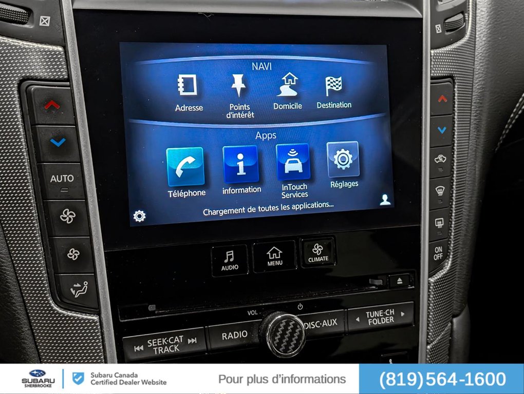 Infiniti Q50 3.0t AWD 2018 à Sherbrooke, Québec - 12 - w1024h768px