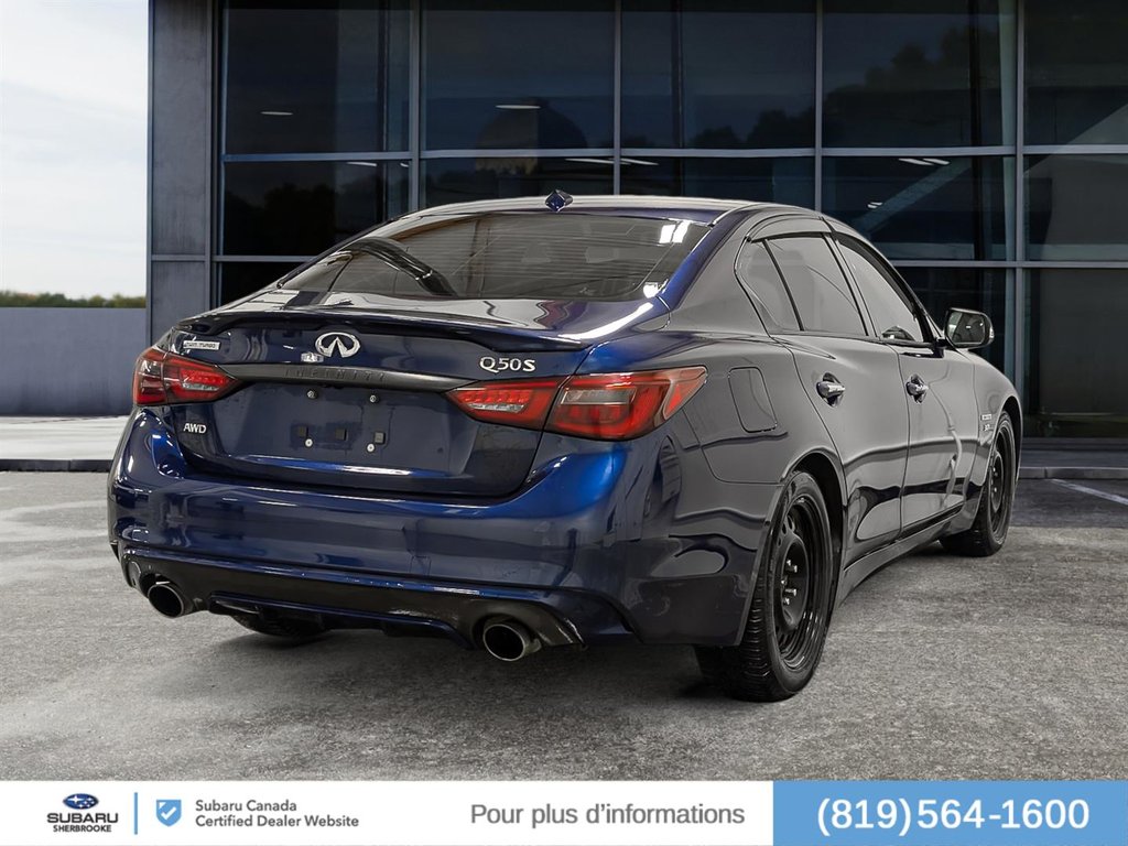Infiniti Q50 3.0t AWD 2018 à Sherbrooke, Québec - 5 - w1024h768px