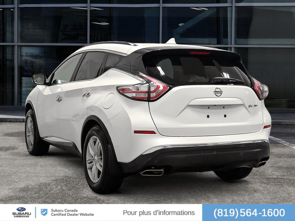 Nissan Murano SV/AWD 2017 à Sherbrooke, Québec - 4 - w1024h768px