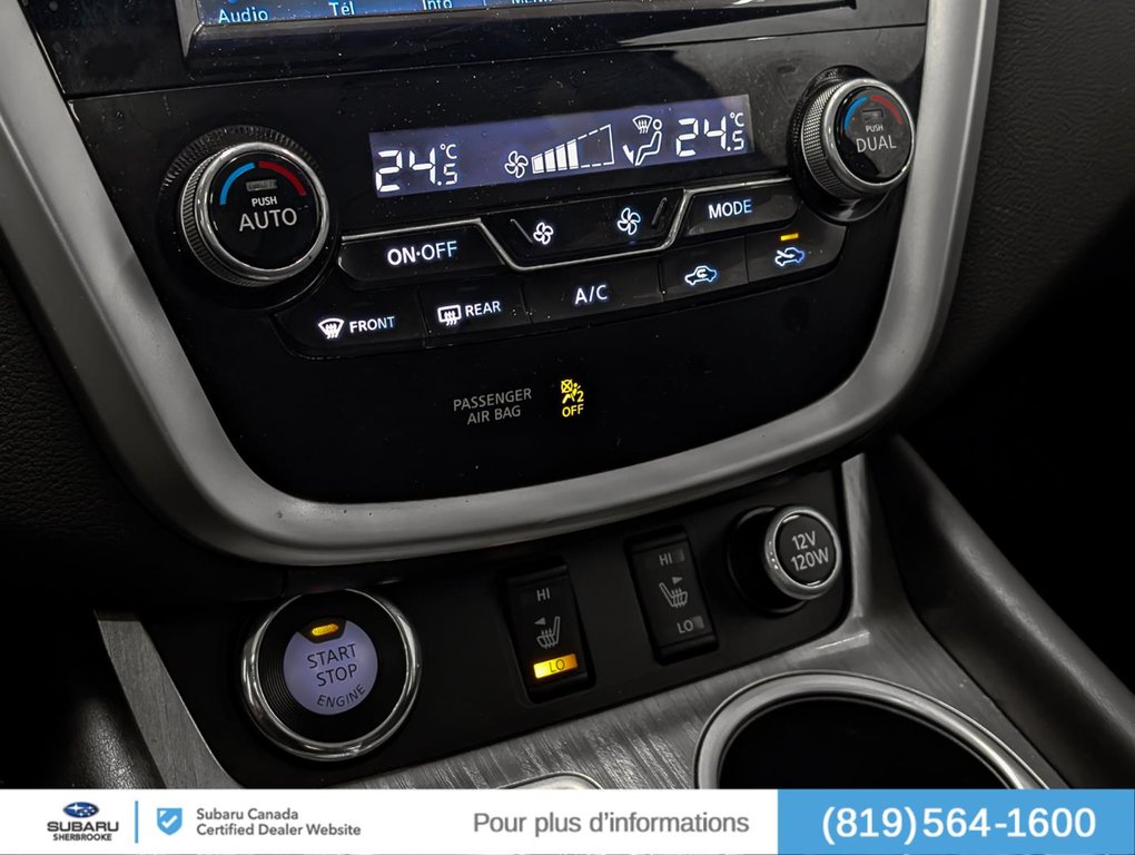 Nissan Murano SV/AWD 2017 à Sherbrooke, Québec - 12 - w1024h768px