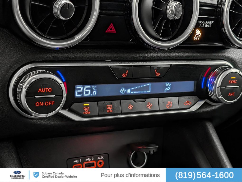 Nissan Sentra SV/automatique 2023 à Sherbrooke, Québec - 16 - w1024h768px