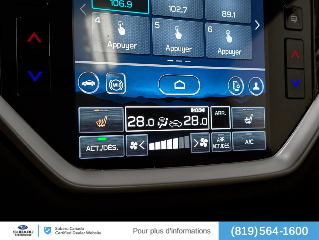 Subaru Ascent Touring 8-Passenger 2023 à Sherbrooke, Québec - 12 - w1024h768px