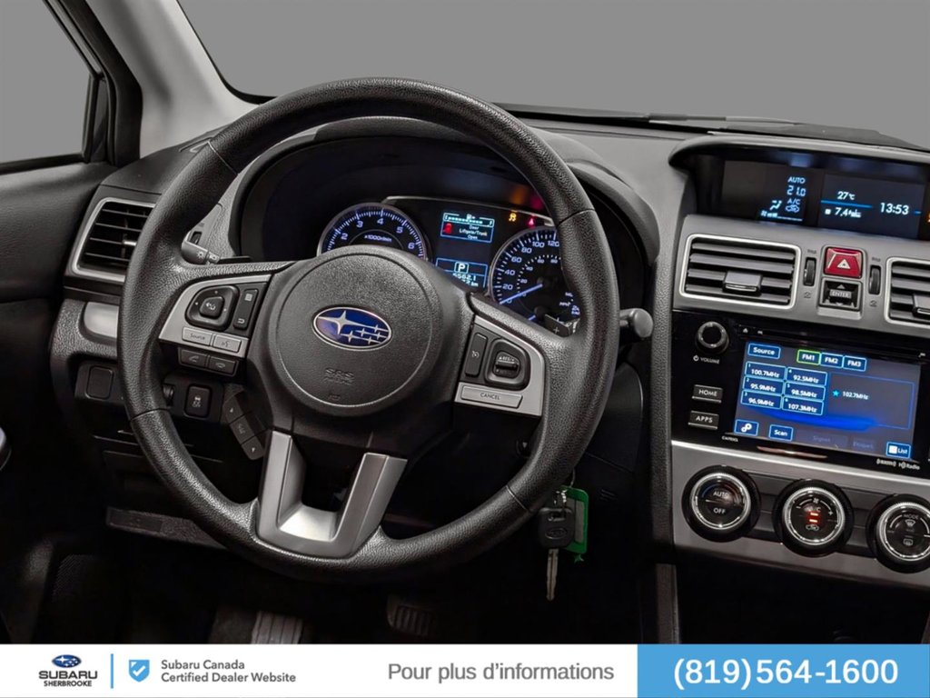 Subaru Crosstrek Touring/AWD 2016 à Sherbrooke, Québec - 12 - w1024h768px