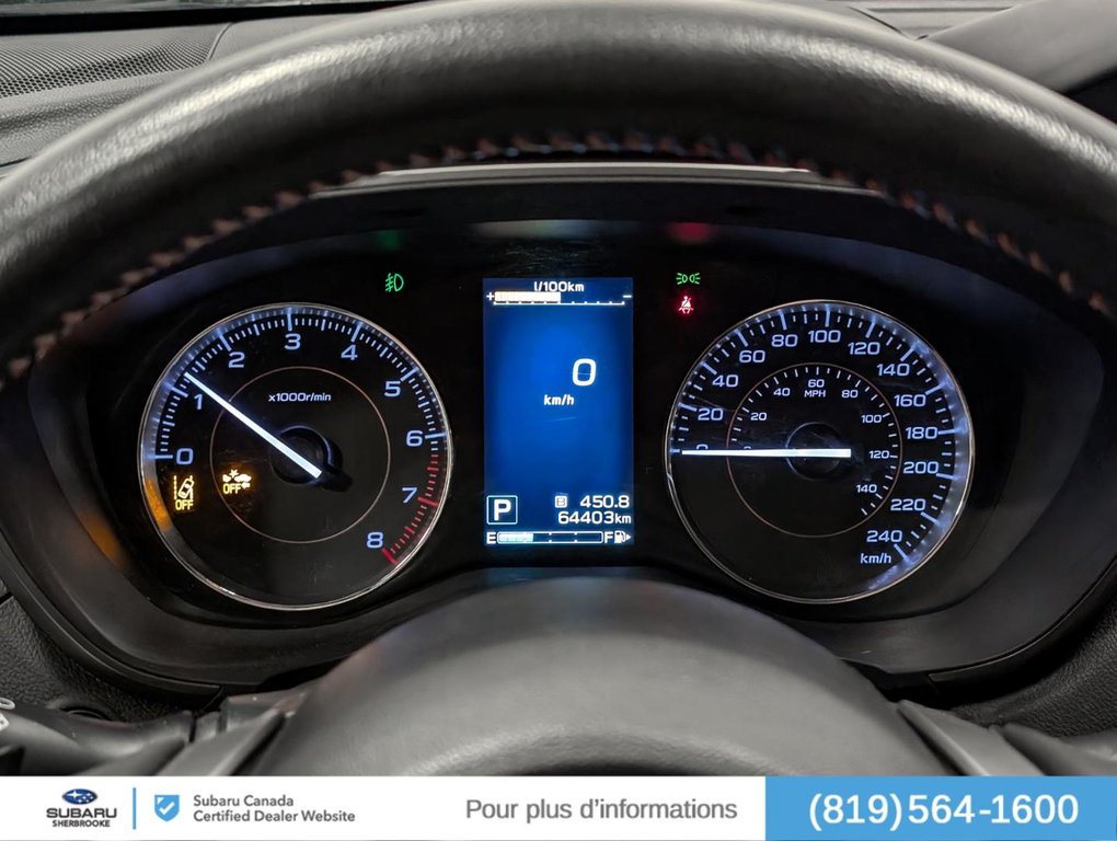 Subaru Crosstrek Limited CVT 2019 à Sherbrooke, Québec - 18 - w1024h768px