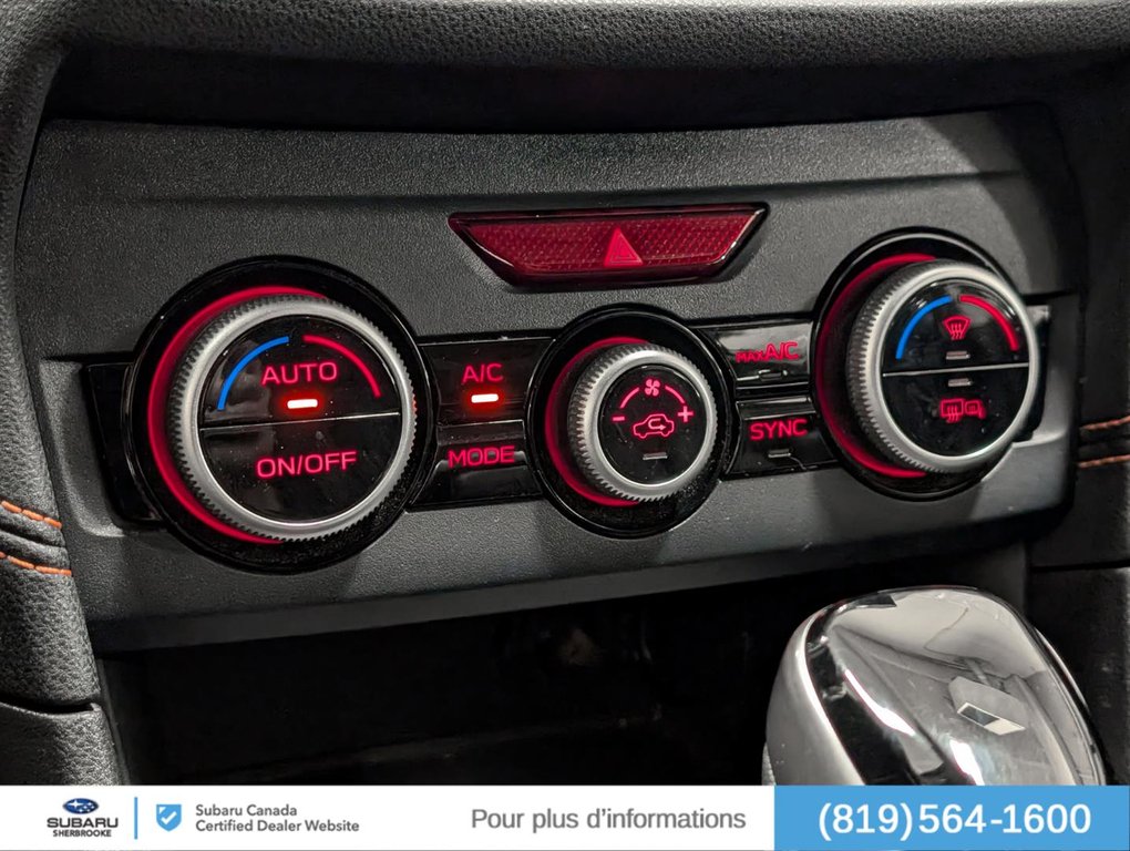 Subaru Crosstrek Limited CVT 2019 à Sherbrooke, Québec - 12 - w1024h768px