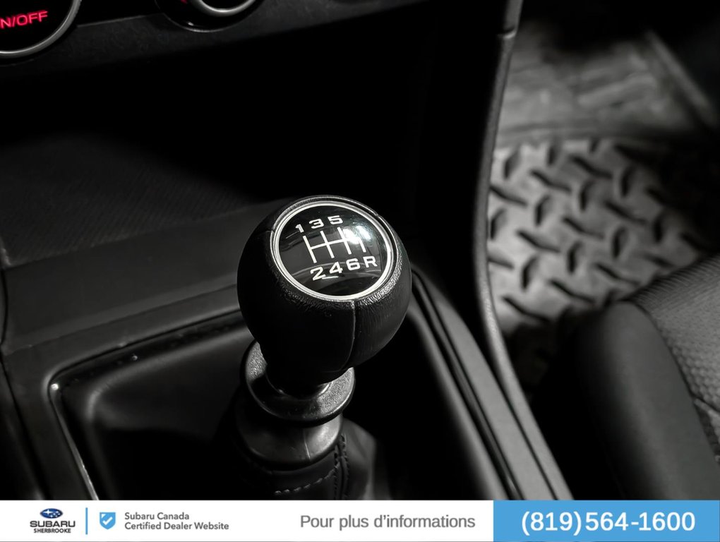 2020 Subaru Crosstrek Convenience/Manuel/AWD in Sherbrooke, Quebec - 11 - w1024h768px