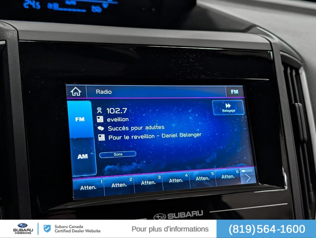 2020 Subaru Crosstrek Convenience/Manuel/AWD in Sherbrooke, Quebec - 9 - w1024h768px