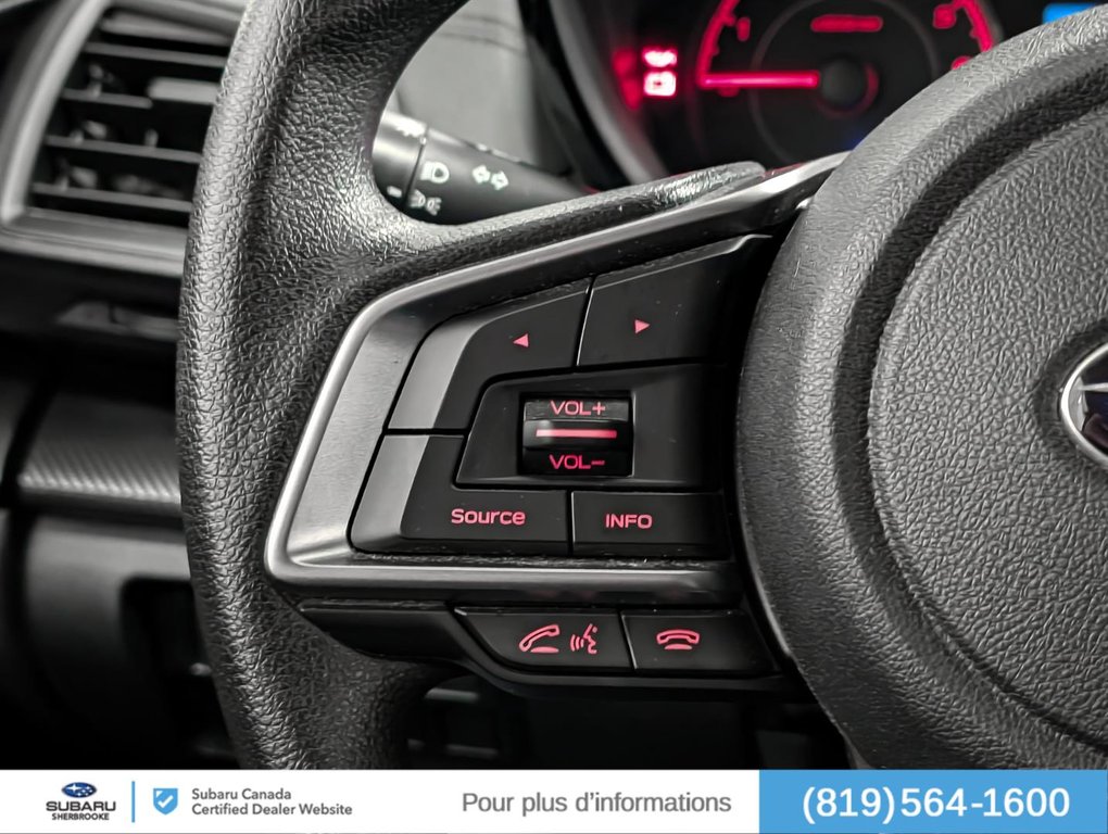 2020 Subaru Crosstrek Convenience/Manuel/AWD in Sherbrooke, Quebec - 13 - w1024h768px