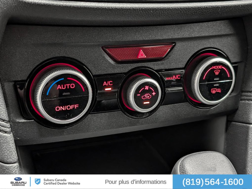 Subaru Crosstrek Convenience/AWD 2021 à Sherbrooke, Québec - 12 - w1024h768px
