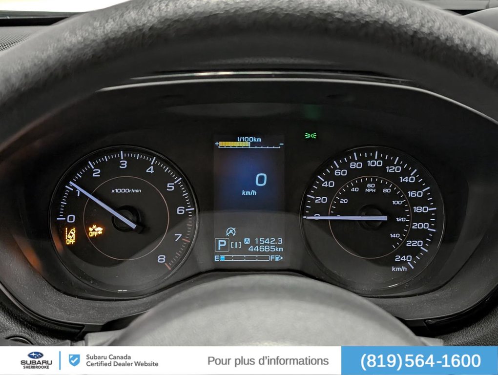 Subaru Crosstrek Convenience/AWD 2021 à Sherbrooke, Québec - 17 - w1024h768px