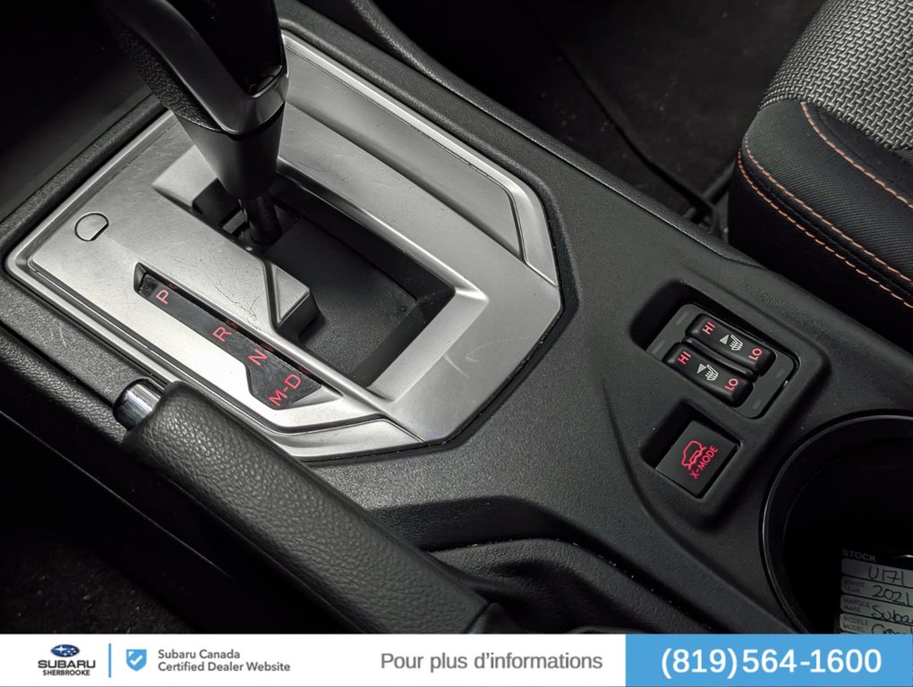 Subaru Crosstrek Touring 2021 à Sherbrooke, Québec - 14 - w1024h768px