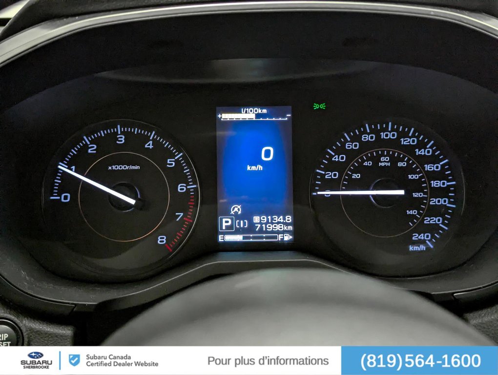 Subaru Crosstrek Touring 2021 à Sherbrooke, Québec - 19 - w1024h768px
