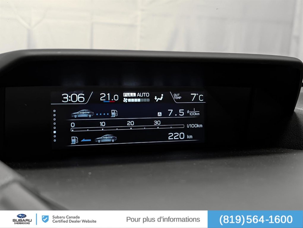 Subaru Crosstrek Touring/awd 2021 à Sherbrooke, Québec - 13 - w1024h768px