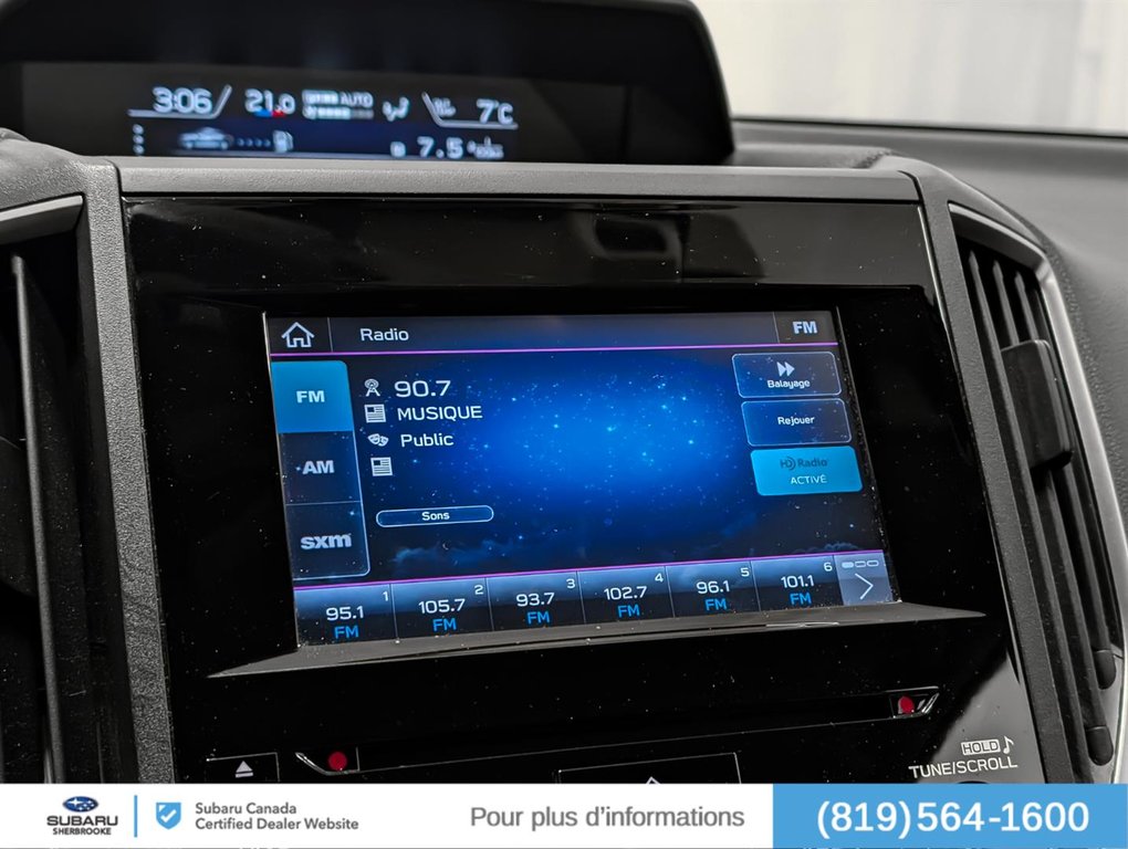 Subaru Crosstrek Touring/awd 2021 à Sherbrooke, Québec - 10 - w1024h768px
