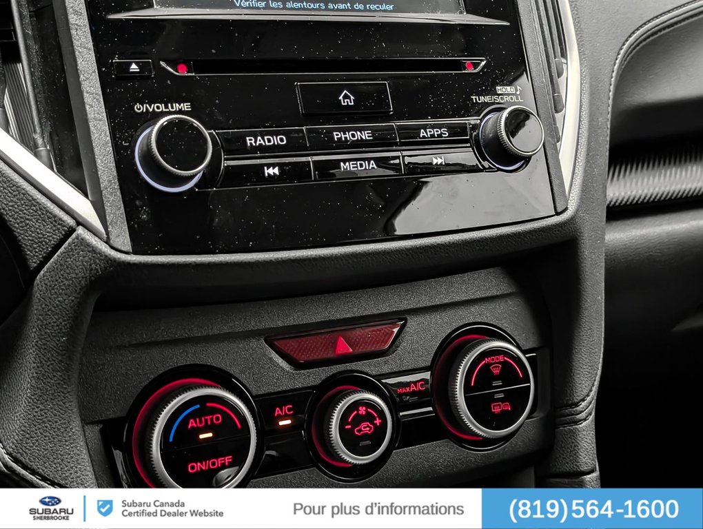 Subaru Crosstrek Touring/awd 2021 à Sherbrooke, Québec - 12 - w1024h768px