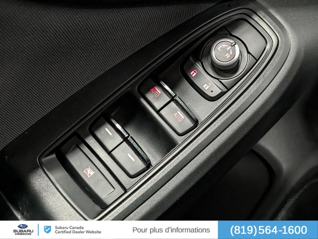 Subaru Crosstrek Touring Manual 2021 à Sherbrooke, Québec - 15 - w1024h768px