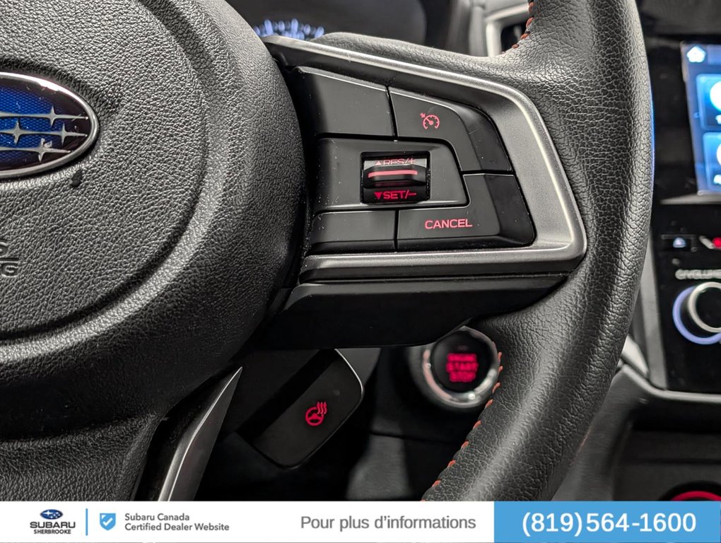 Subaru Crosstrek Touring Manual 2021 à Sherbrooke, Québec - 12 - w1024h768px