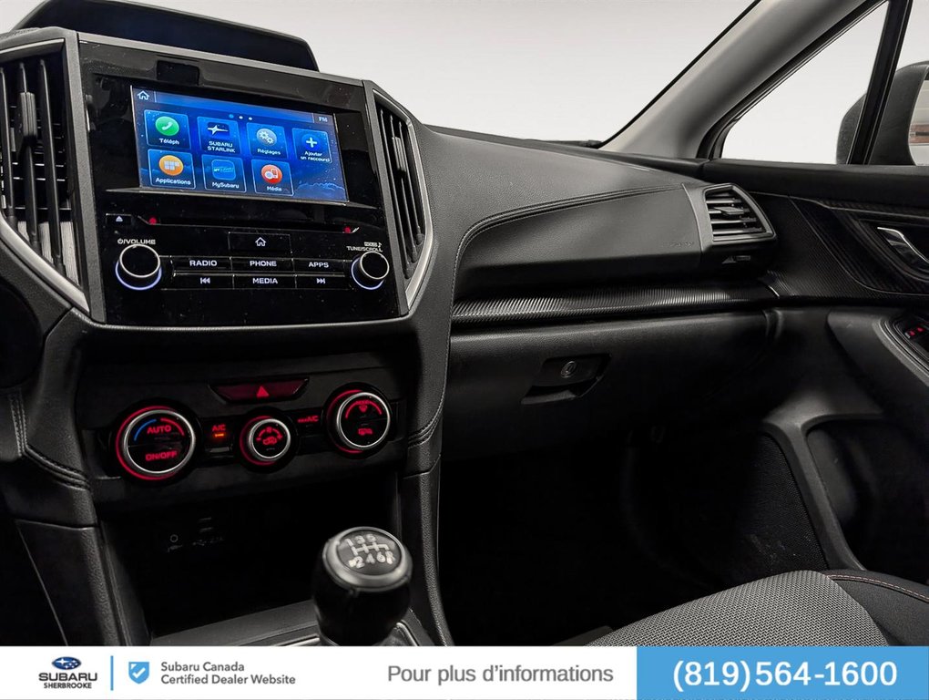 Subaru Crosstrek Touring Manual 2021 à Sherbrooke, Québec - 8 - w1024h768px