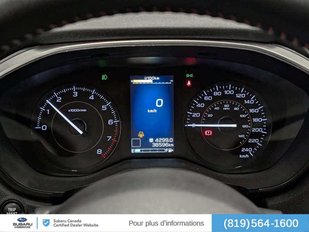 Subaru Crosstrek Touring Manual 2021 à Sherbrooke, Québec - 14 - w1024h768px
