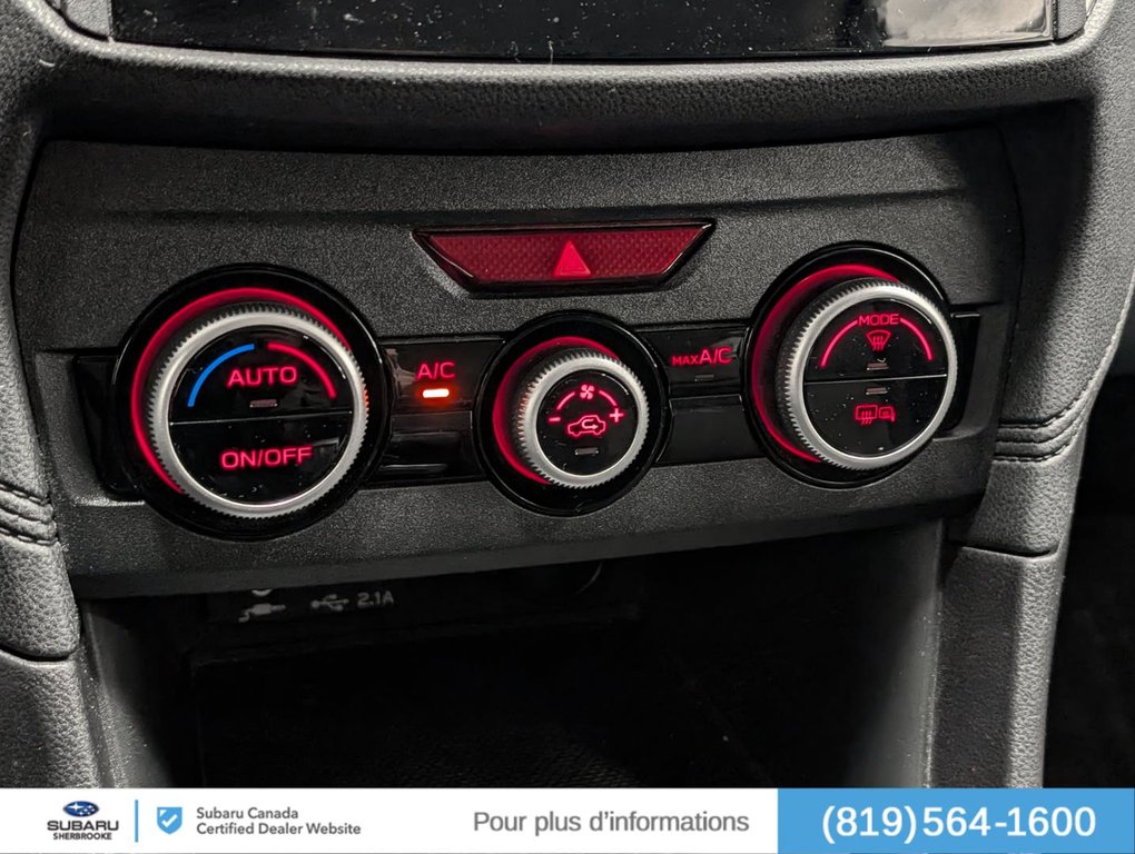 Subaru Crosstrek Touring Manual 2021 à Sherbrooke, Québec - 11 - w1024h768px