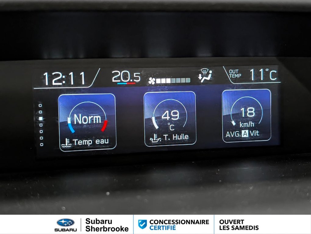 2022 Subaru Crosstrek Sport Manual in Sherbrooke, Quebec - 12 - w1024h768px