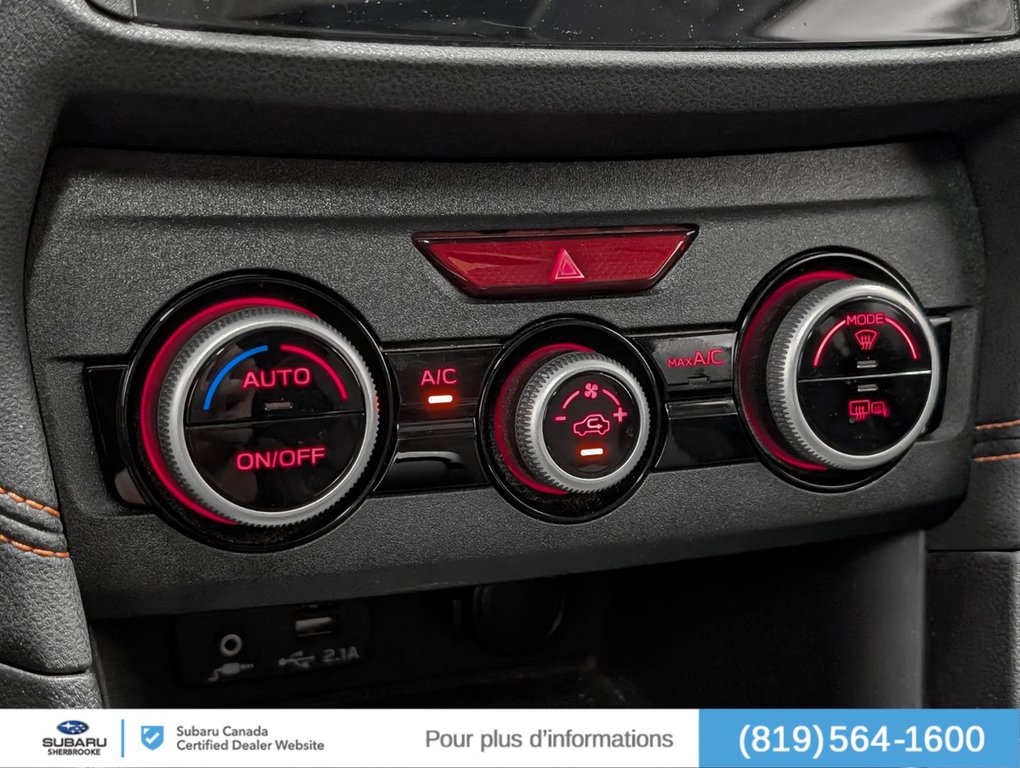 2023 Subaru Crosstrek Sport CVT in Sherbrooke, Quebec - 16 - w1024h768px