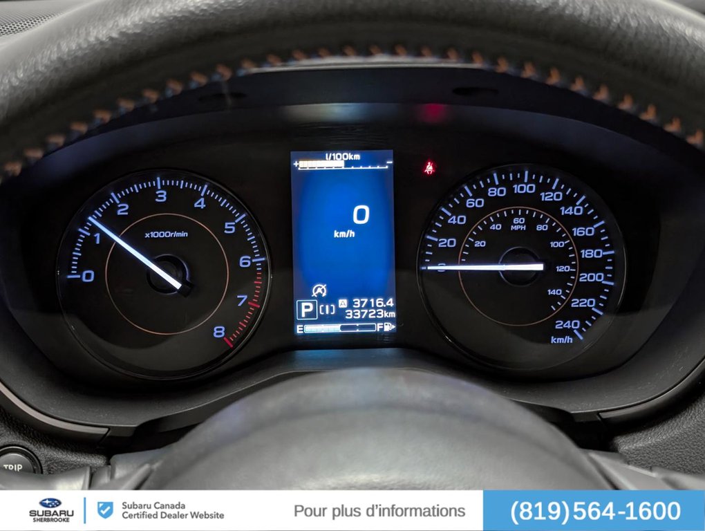 Subaru Crosstrek Sport CVT 2023 à Sherbrooke, Québec - 20 - w1024h768px