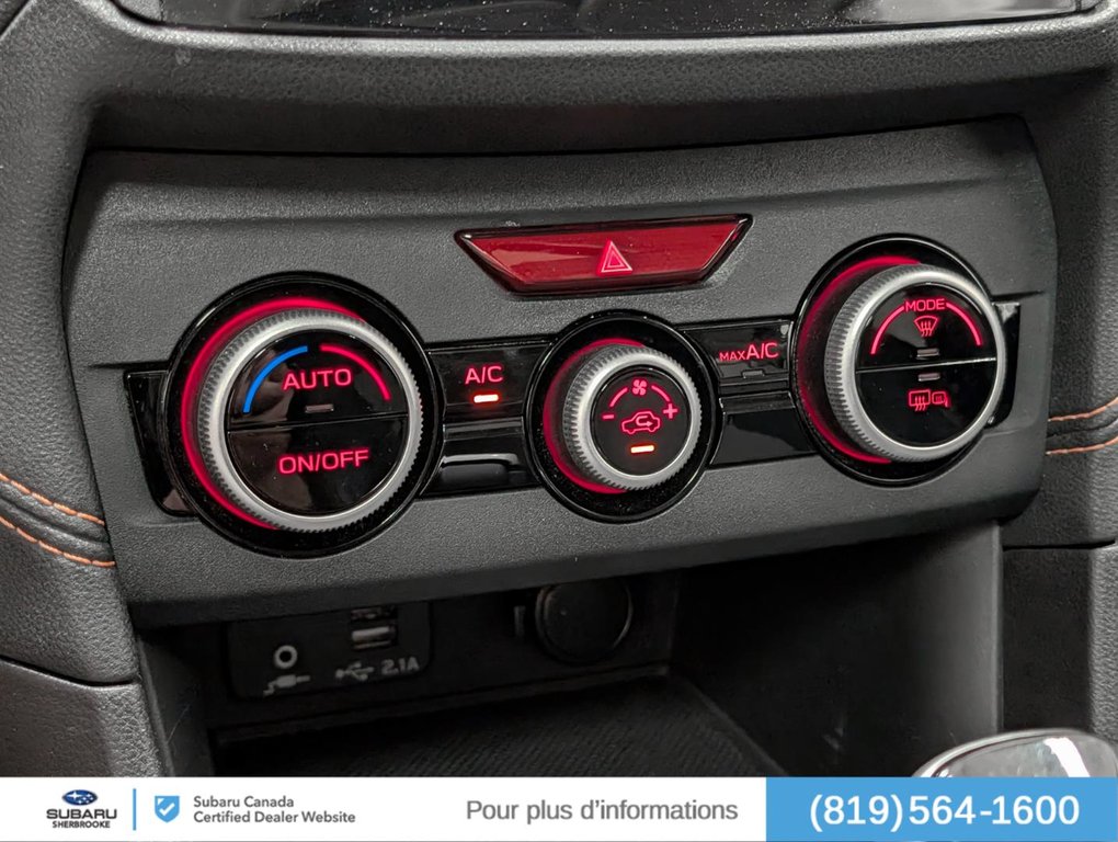Subaru Crosstrek Sport CVT 2023 à Sherbrooke, Québec - 13 - w1024h768px