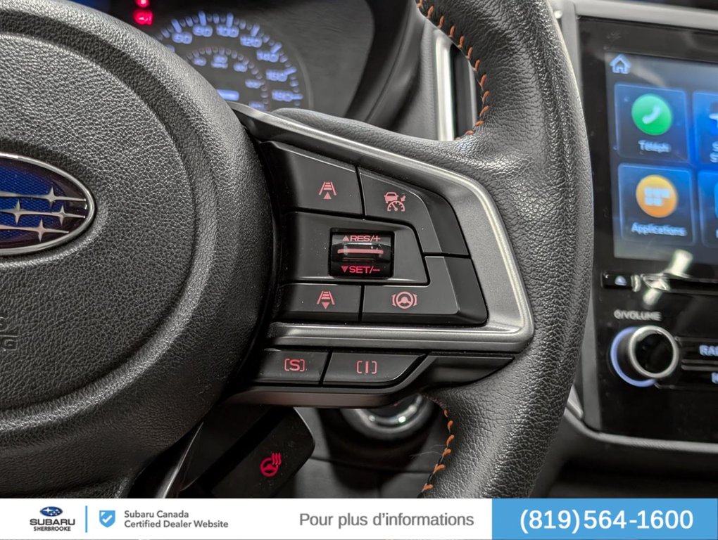 Subaru Crosstrek Sport CVT 2023 à Sherbrooke, Québec - 15 - w1024h768px
