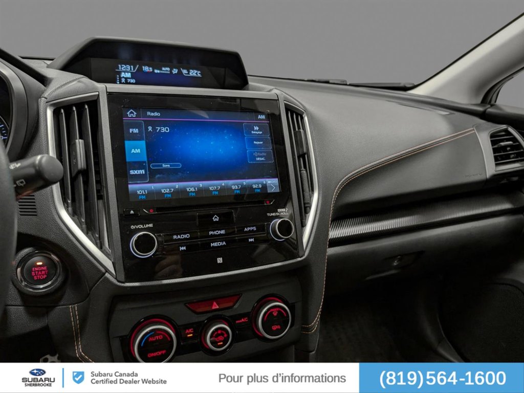 Subaru Crosstrek Sport CVT 2023 à Sherbrooke, Québec - 10 - w1024h768px