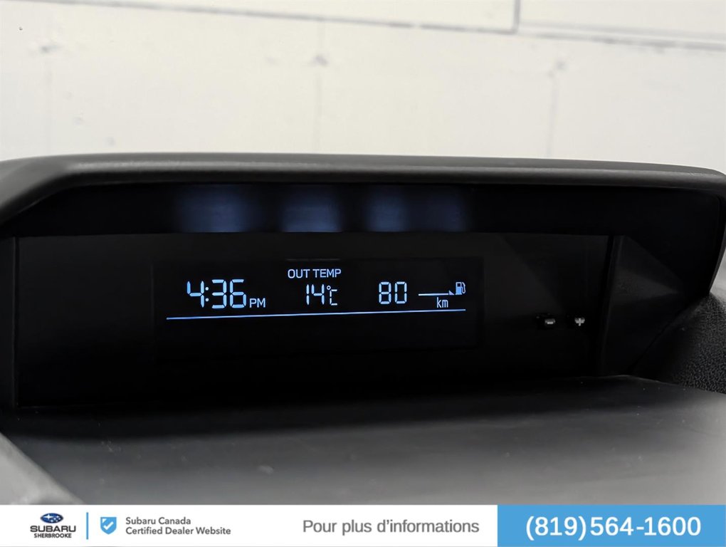 Subaru Crosstrek Convenience/Manual 2023 à Sherbrooke, Québec - 12 - w1024h768px