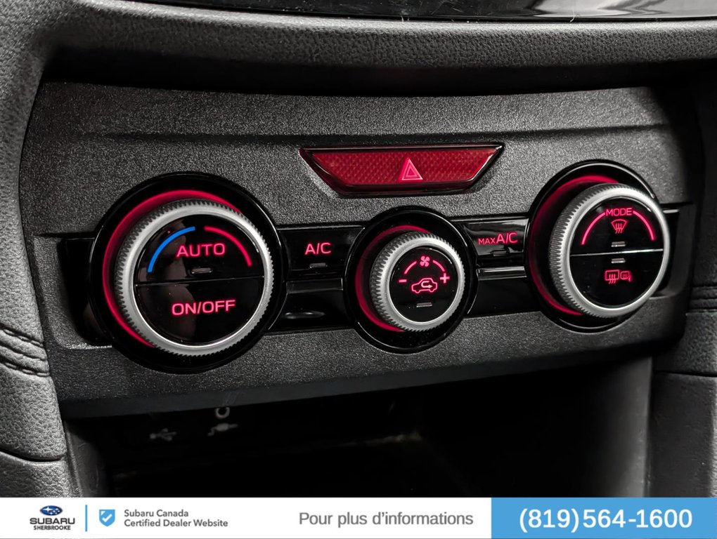 Subaru Crosstrek Convenience/Manual 2023 à Sherbrooke, Québec - 15 - w1024h768px