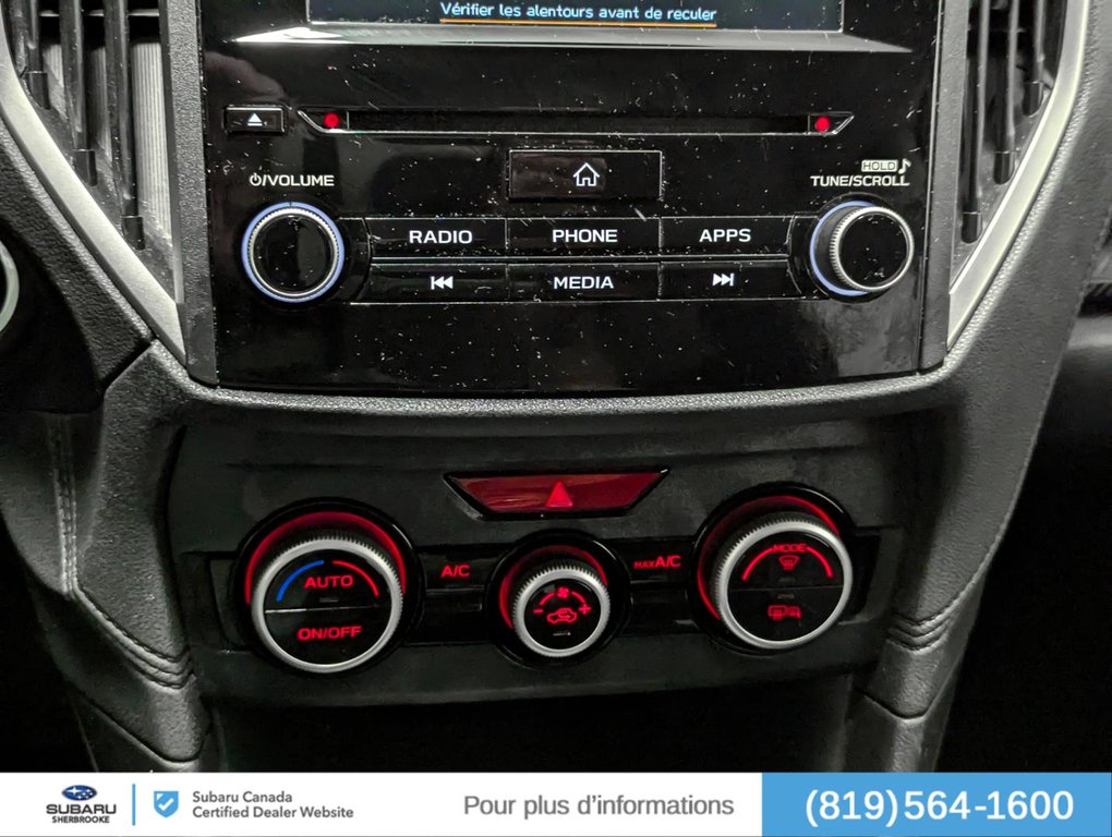 Subaru Crosstrek Touring/AWD 2023 à Sherbrooke, Québec - 12 - w1024h768px
