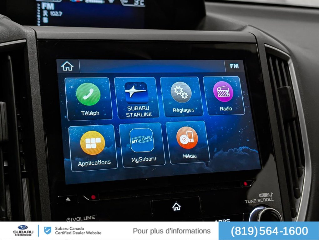 Subaru Crosstrek Sport/AWD 2023 à Sherbrooke, Québec - 10 - w1024h768px