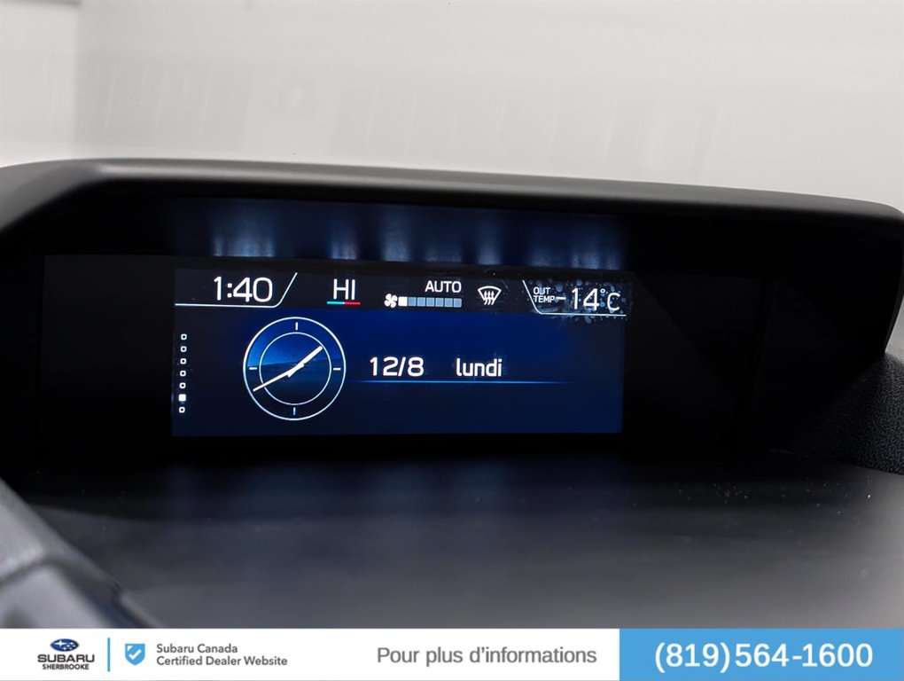 Subaru Crosstrek Touring/awd 2023 à Sherbrooke, Québec - 13 - w1024h768px