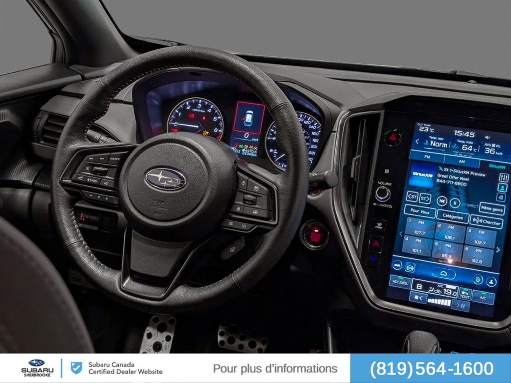 Subaru Crosstrek Onyx AWD 2024 à Sherbrooke, Québec - 14 - w1024h768px