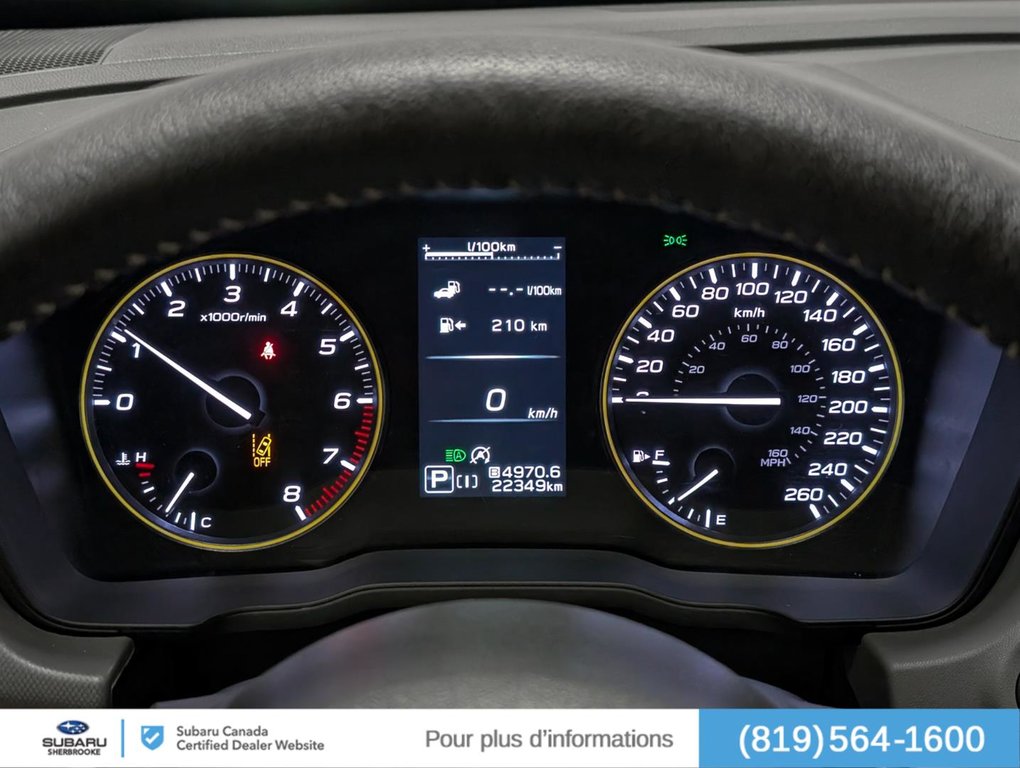 Subaru Crosstrek Onyx AWD 2024 à Sherbrooke, Québec - 24 - w1024h768px