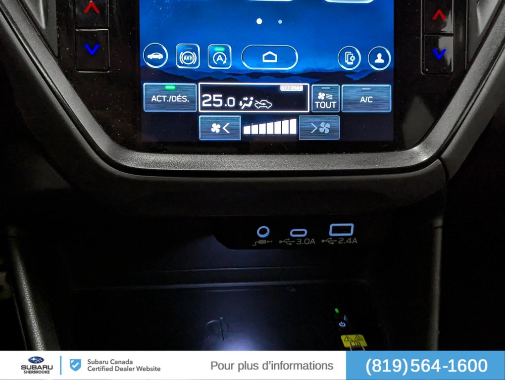 Subaru Crosstrek Onyx/AWD 2024 à Sherbrooke, Québec - 12 - w1024h768px