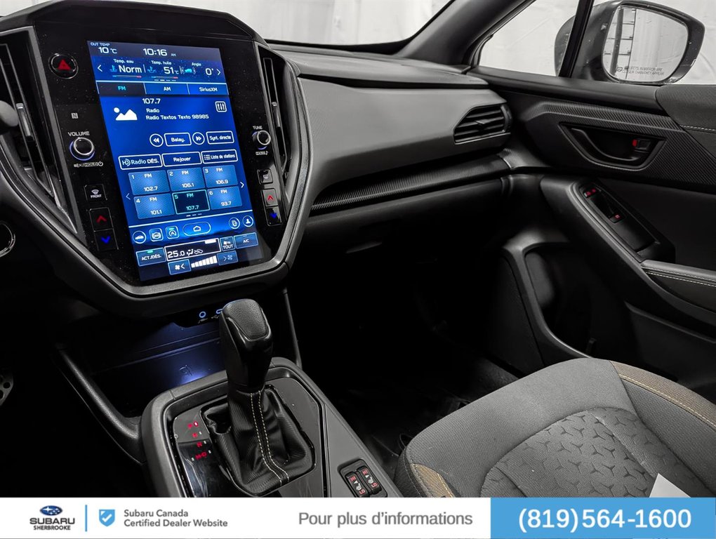Subaru Crosstrek Onyx/AWD 2024 à Sherbrooke, Québec - 9 - w1024h768px