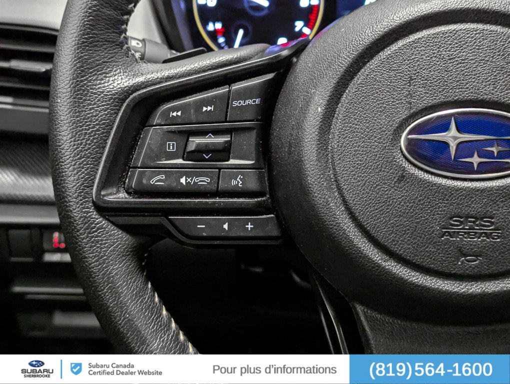 Subaru Crosstrek Onyx/AWD 2024 à Sherbrooke, Québec - 15 - w1024h768px
