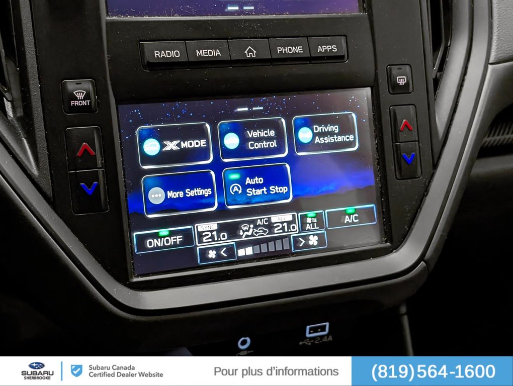2024 Subaru Crosstrek Convenience AWD in Sherbrooke, Quebec - 13 - w1024h768px