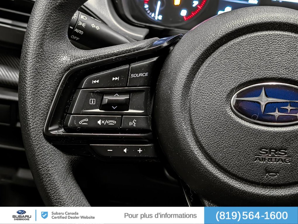 2024 Subaru Crosstrek Convenience AWD in Sherbrooke, Quebec - 16 - w1024h768px