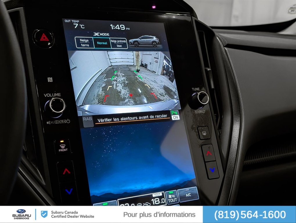 Subaru Crosstrek Limited AWD 2024 à Sherbrooke, Québec - 11 - w1024h768px