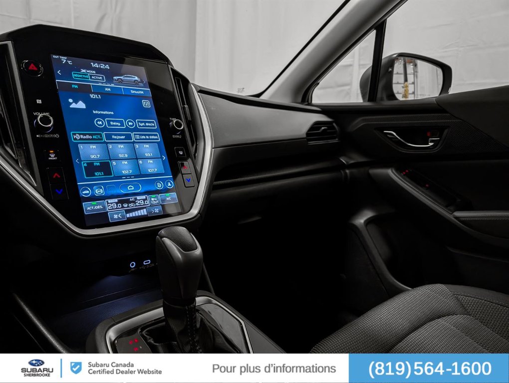 Subaru Crosstrek Touring AWD 2024 à Sherbrooke, Québec - 12 - w1024h768px
