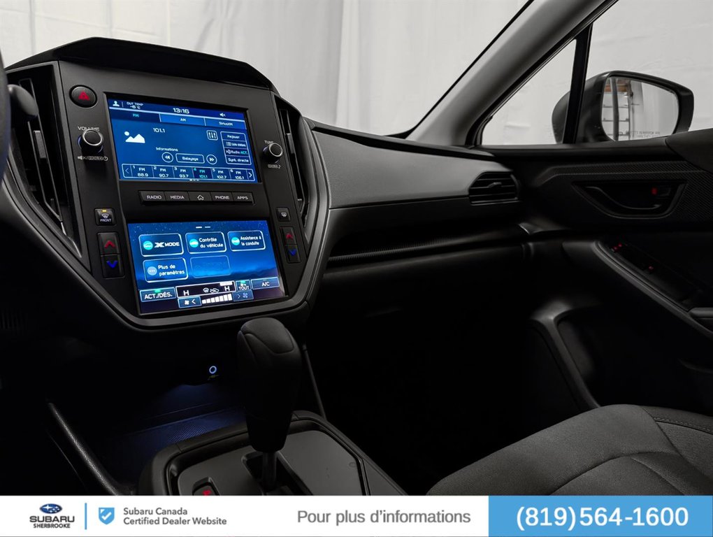 Subaru Crosstrek Convenience/AWD 2024 à Sherbrooke, Québec - 10 - w1024h768px